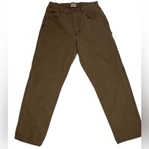 Roughrider Brown Straight-Leg Work Pants